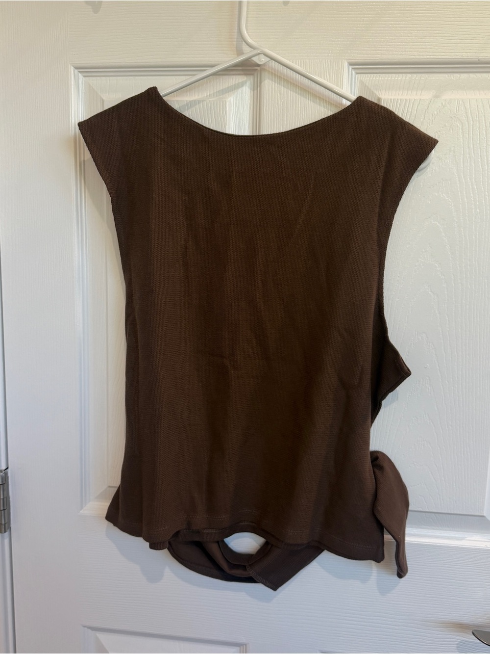 Maeve Wrap Sleeveless Top - Picture 4 of 6